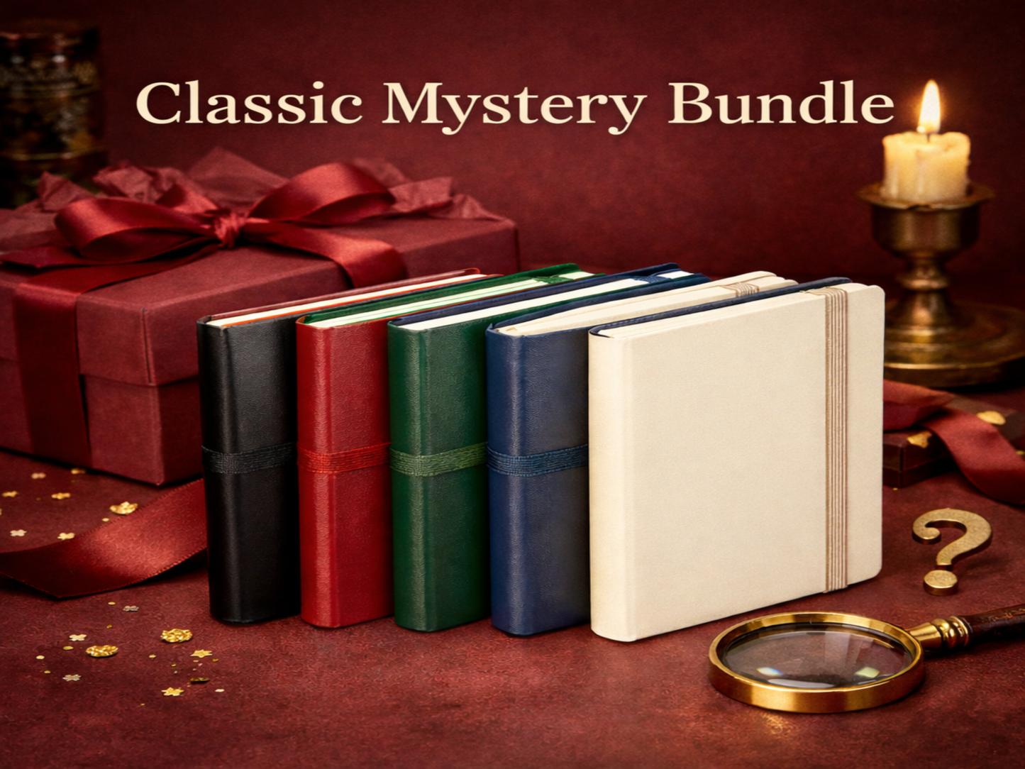 Mystery Bundle with classic notebooks - Timeless Bookish Surprise Set/15 items