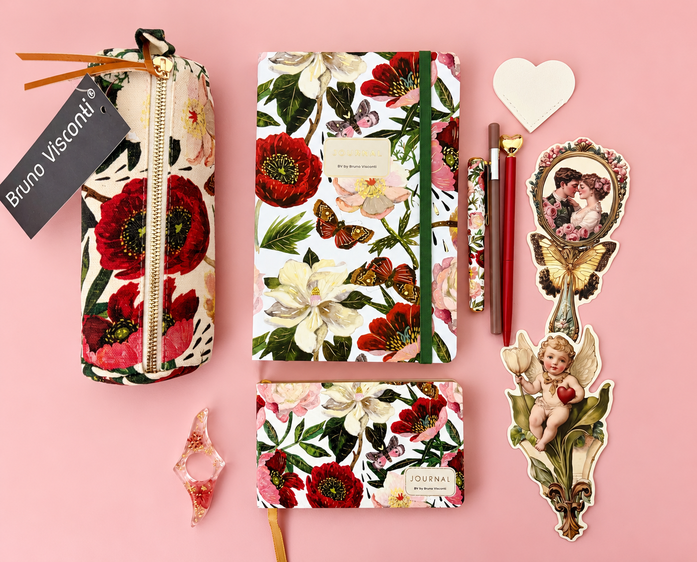 Peony Bookish Bundle by Bruno Visconti | Floral Stationery Gift Set