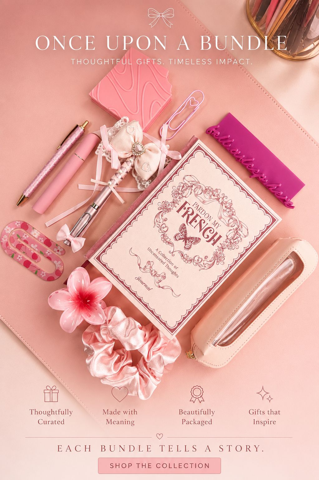 Pink Coquette Bookish Bundle