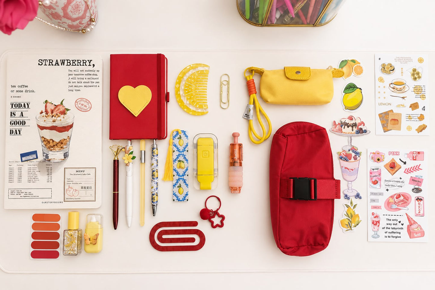 Strawberry lemonade bundle