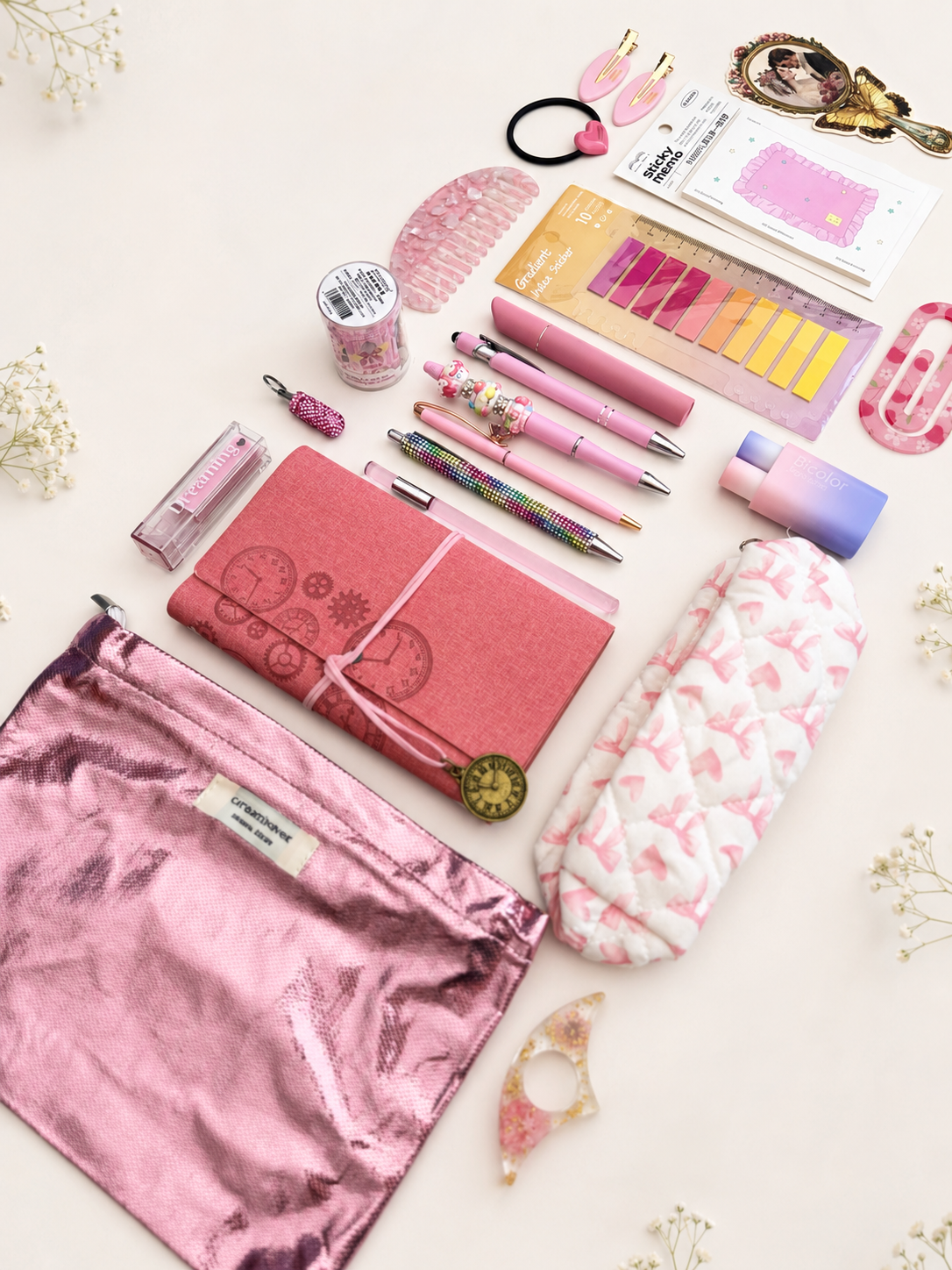 Pretty in Pink Bookish & Stationery Bundle