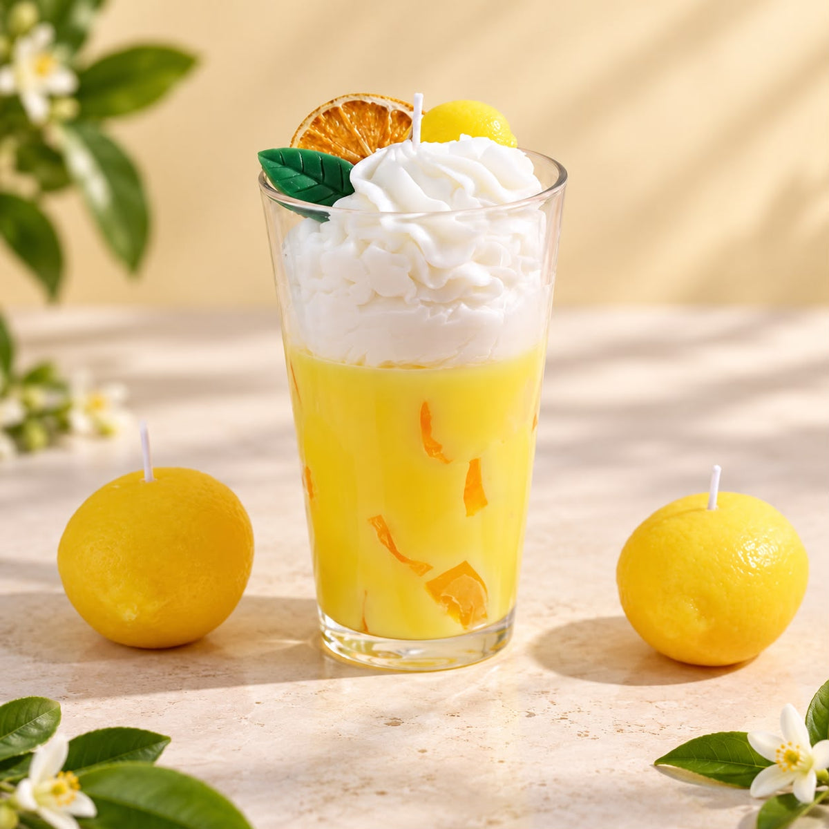 Lemon Cream Parfait Candle 🍋🤍