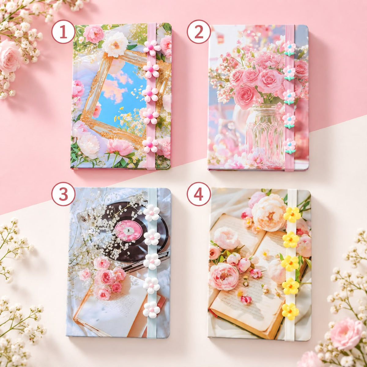 Dreamy Floral A5 Journal Notebook ๐ธ๐