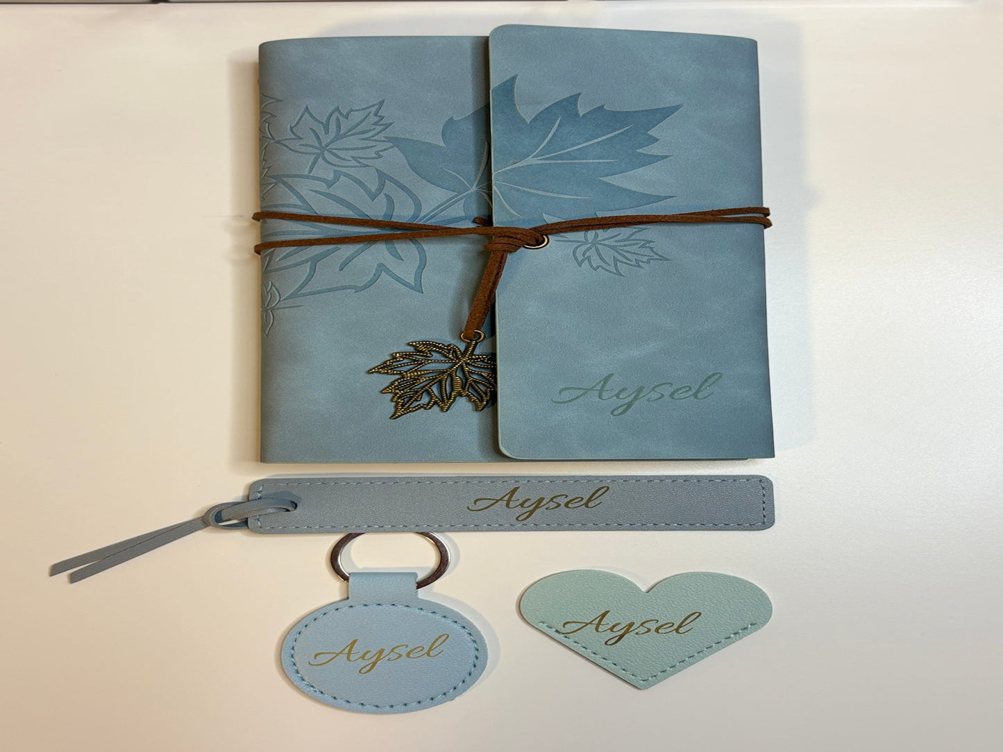 Personalization – Custom Your Name Notebook with Matching Accessories