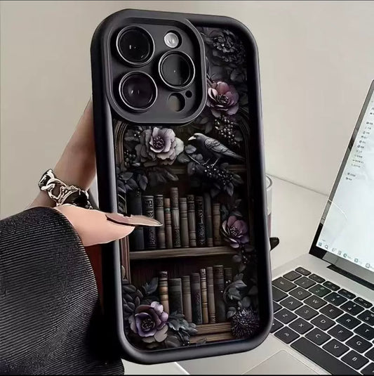 Dark Academia Library iPhone Case