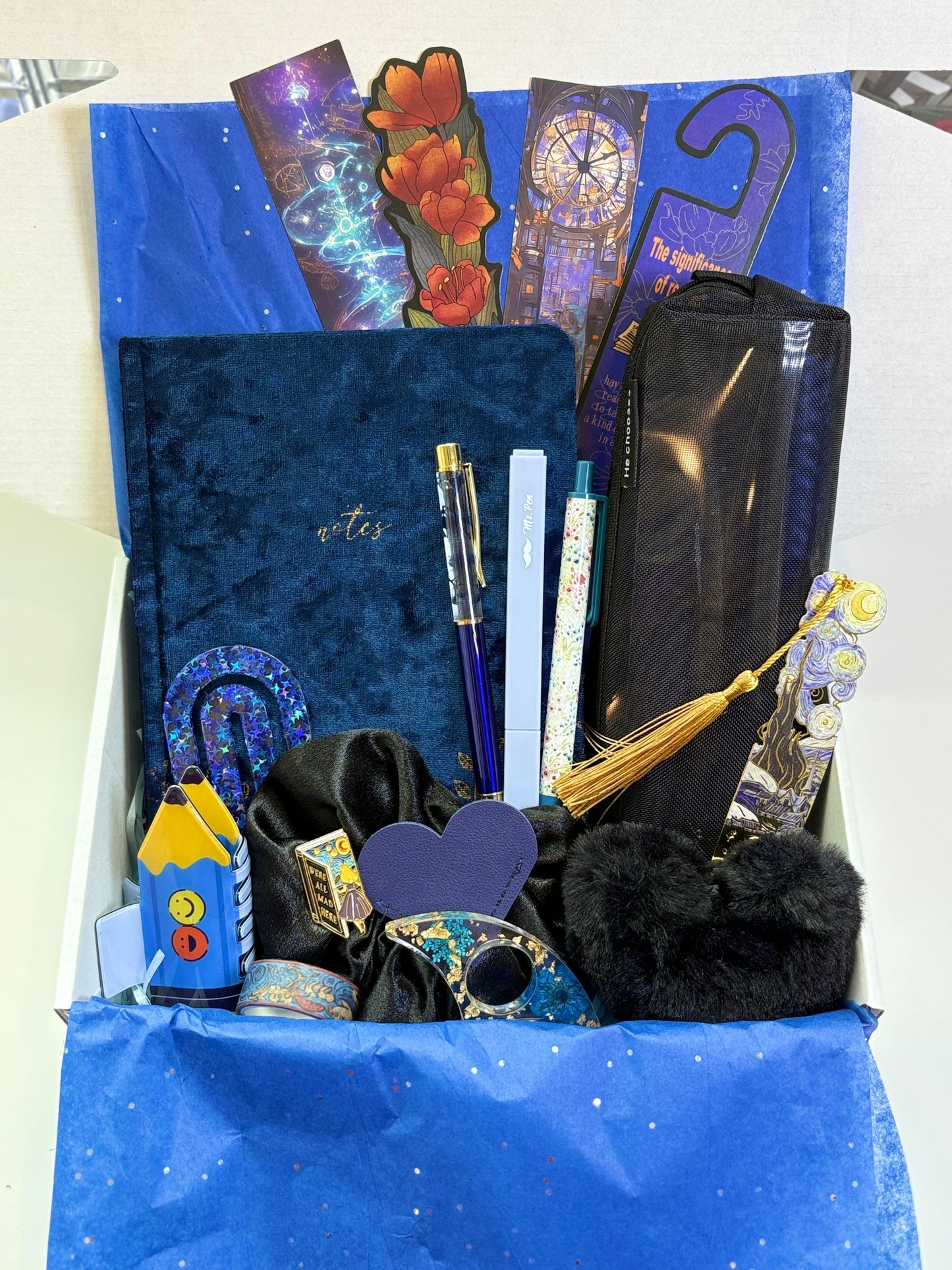 Midnight Blue Deluxe Bookish Gift Box