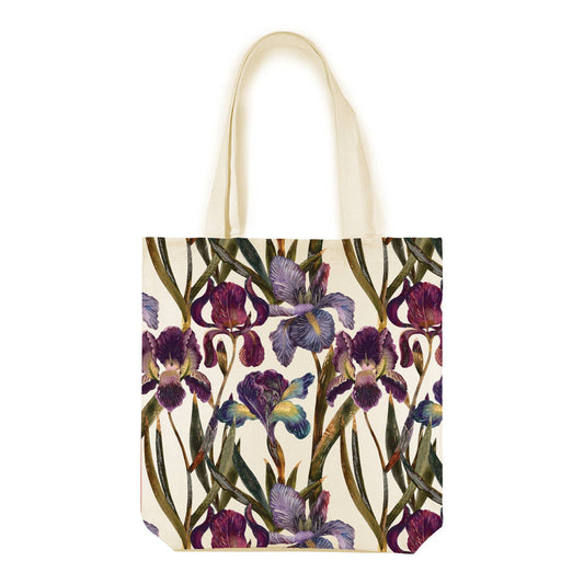 Canvas Shopper Bag - Irises