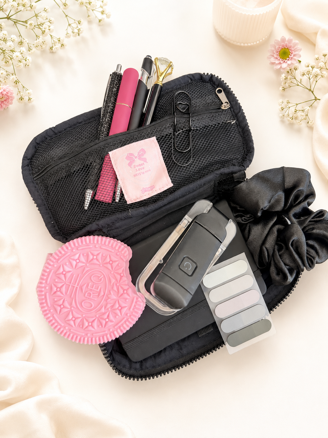 Black Bookish Stationery Bundle-Everything in the Case