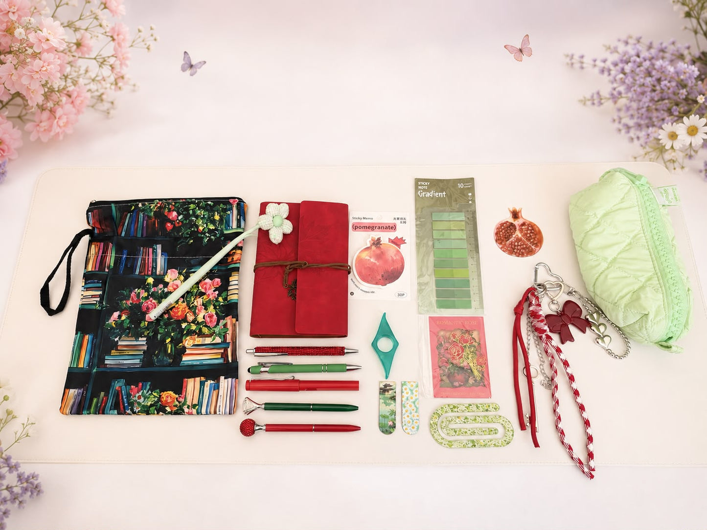 Secret Garden Bookish & Stationery Bundle 🌿📚
