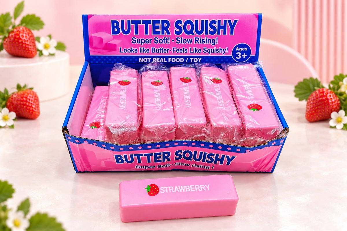 Strawberry Butter Squishy 🍓💕