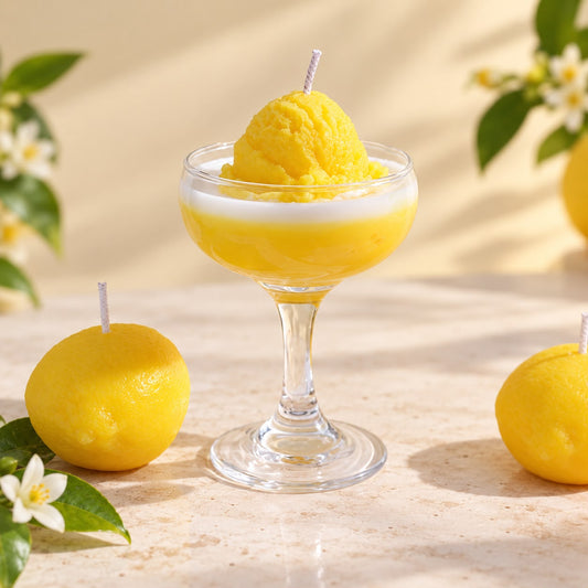 Lemon Sorbet Candle 🍋✨