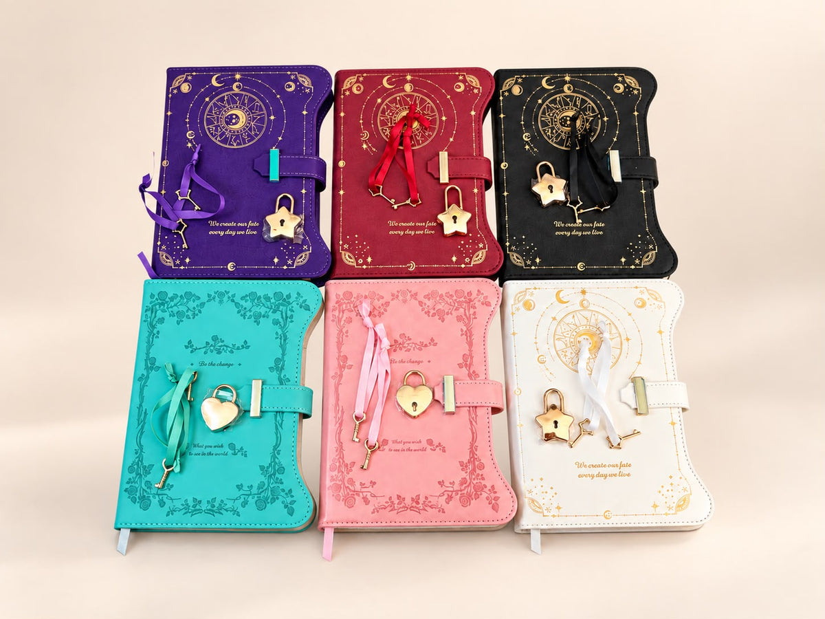 Celestial Lock & Key Journal ✨🌙
