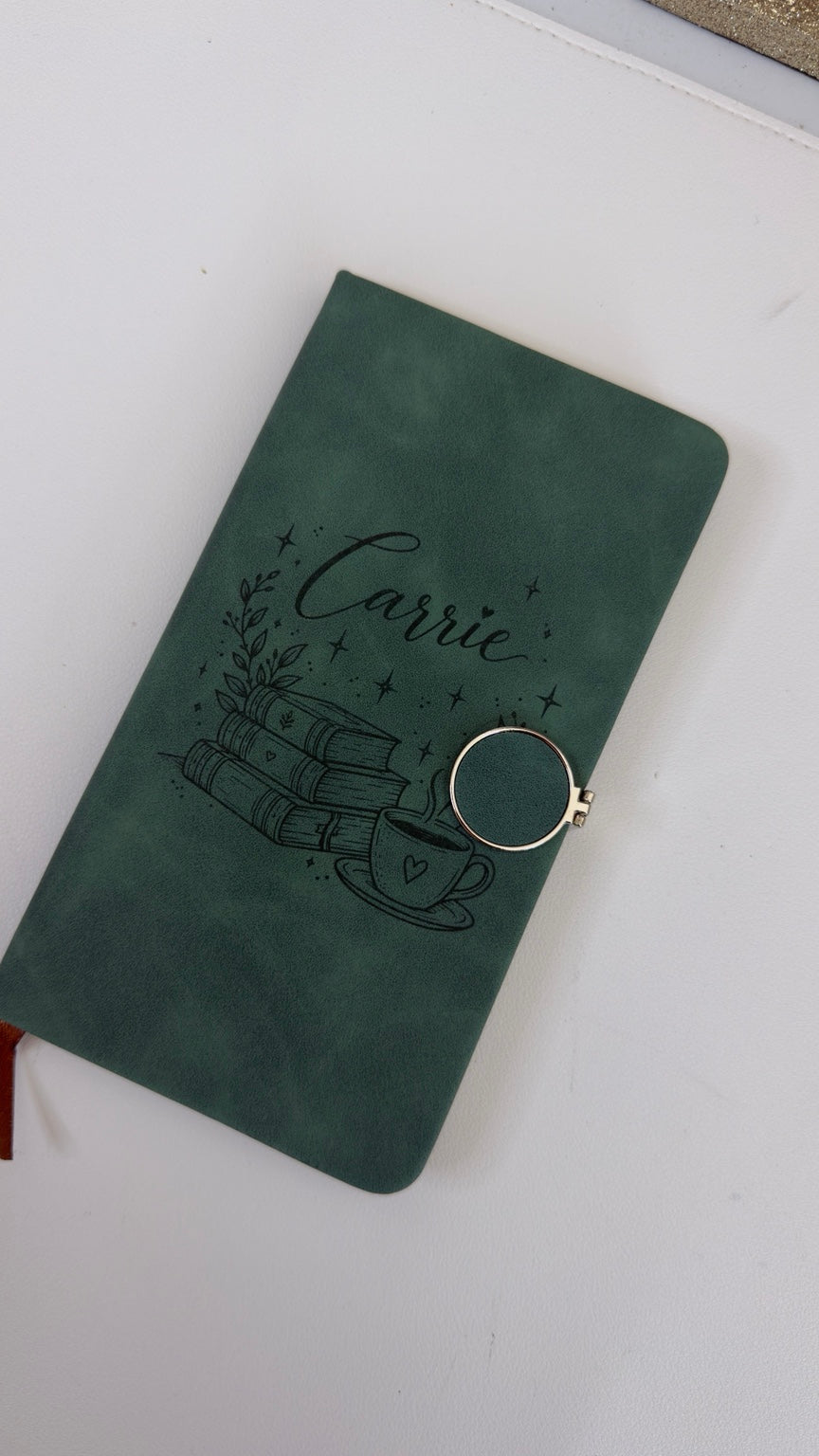 ✨ Personalized A6 Engraved Notebook – Custom Text & Design