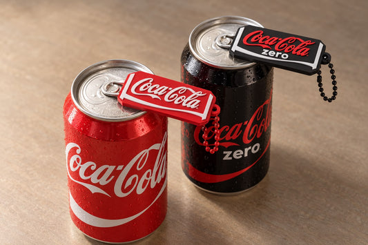 Coca-Cola Inspired Can Opener Keychain – Coke & Coke Zero