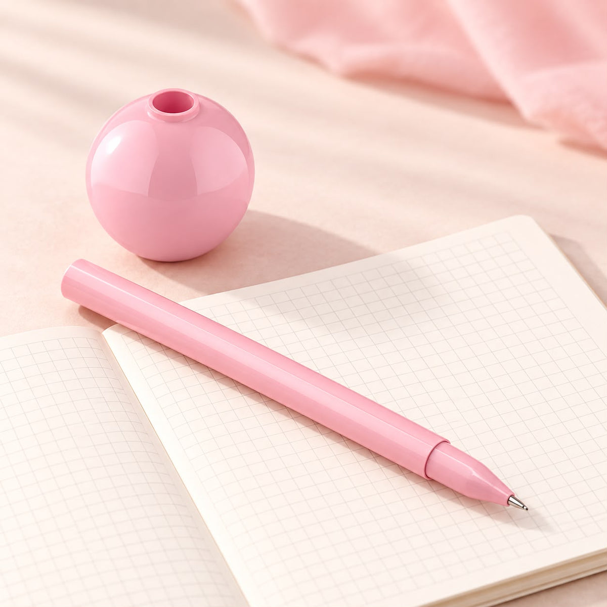 Lollipop Desktop Pen – Cute Ballpoint Pen with Stand