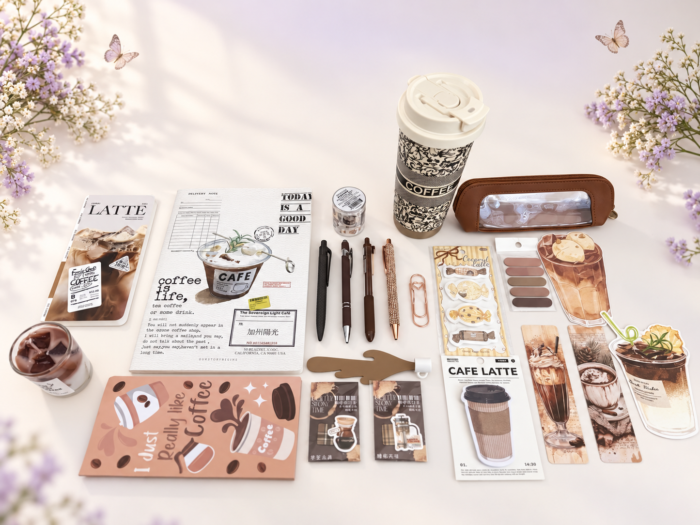 Coffeehouse Bookish & Stationery Bundle ☕📚