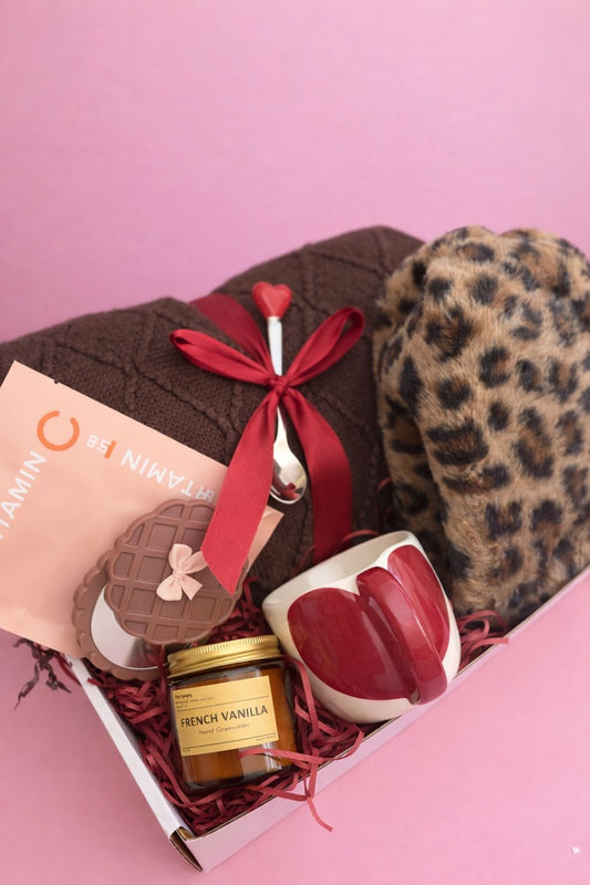 Brown Cozy Moments Bliss Box