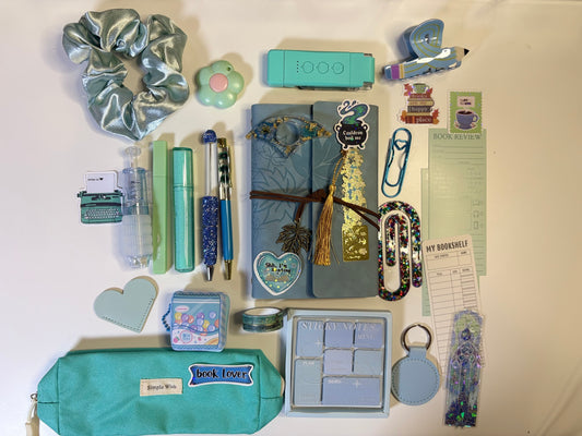 Tiffany Blue Bookish Bundle – Elegant Journal & Stationery Gift Set