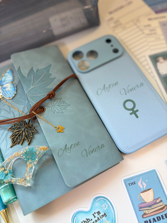 Personalization – Custom Your Name Notebook with Matching Accessories