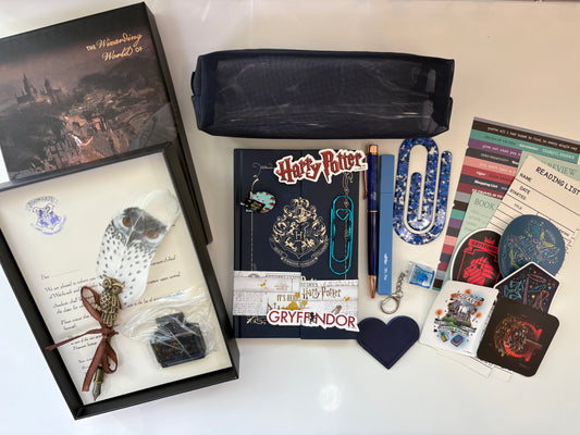 Harry Potter Bookish Bundle ⚡ | Wizarding Mystery Gift Set for Readers & Stationery Lovers
